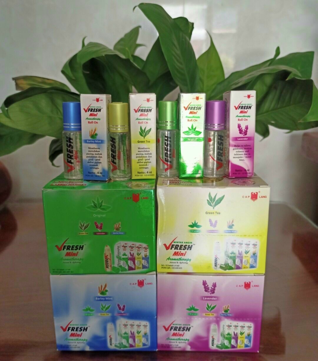 Dầu lăn VFRESH thảo dược thiên nhiên