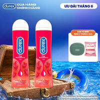 Bộ 2 Gel bôi trơn Durex Play Strawberry hương dâu 100ml/chai