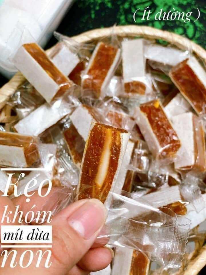 100g kẹo khóm mít dừa non