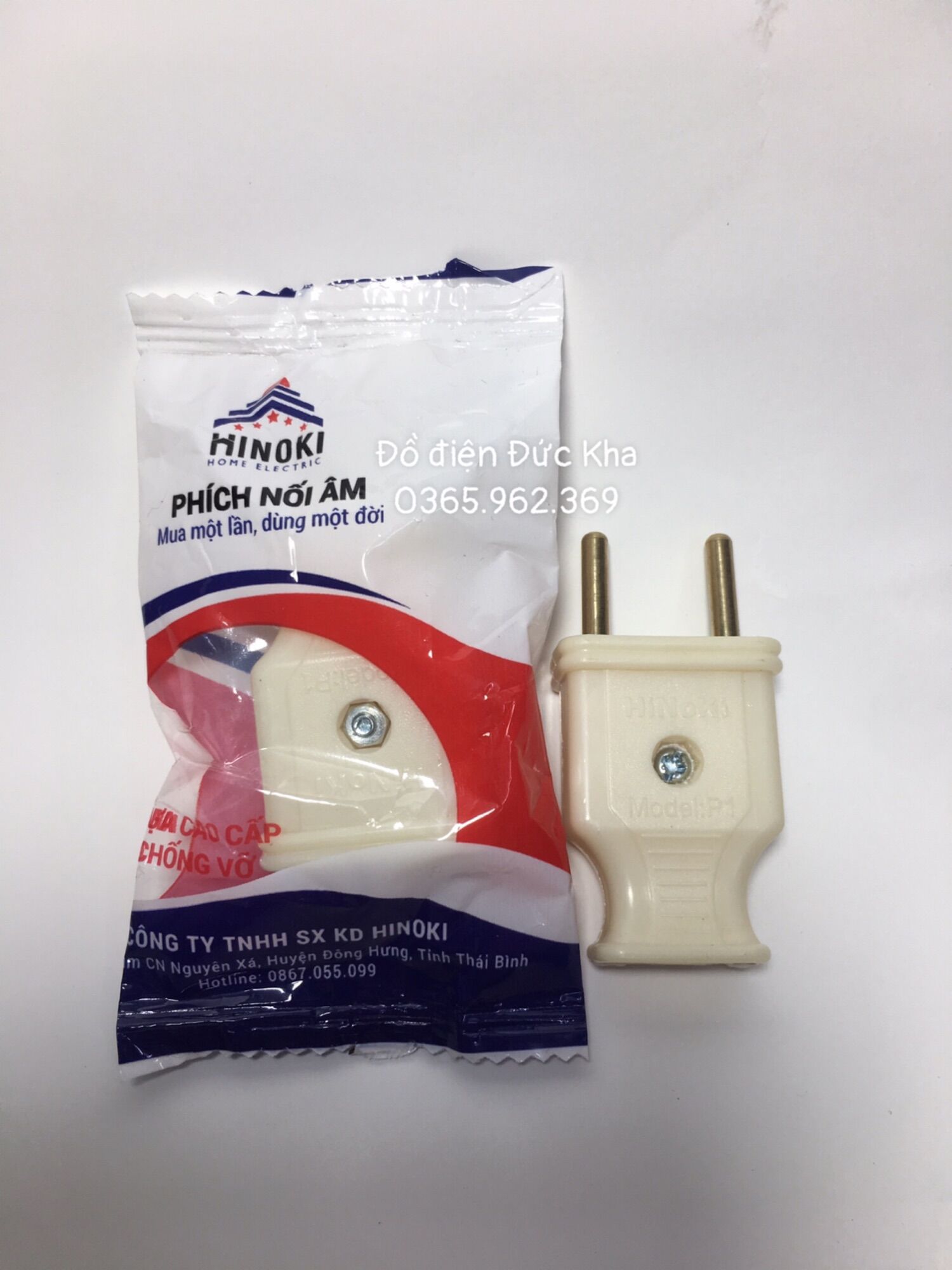 Phích cắm điện siêu bền hinoki