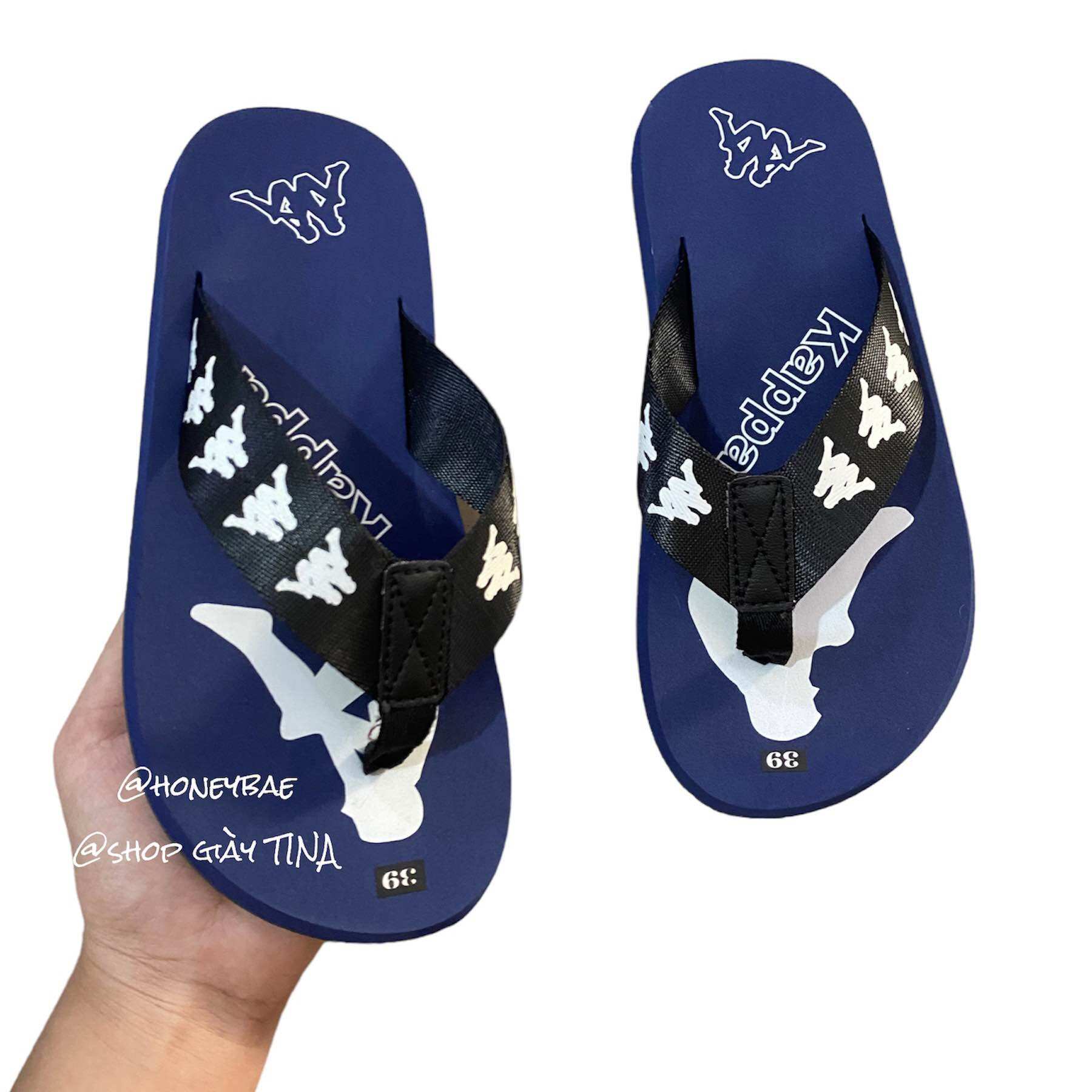 Dép kẹp xỏ ngón hiệu kappa nam tính cao cấp
