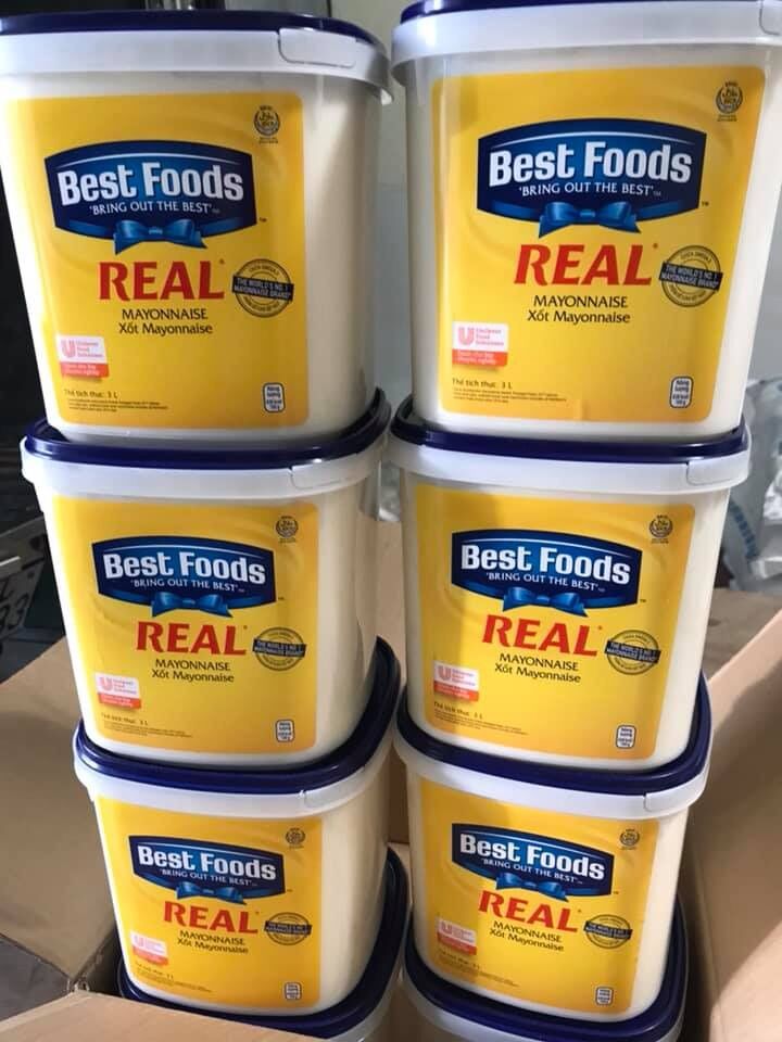 SỐT MAYONNAISE BEST FOOD 3KG