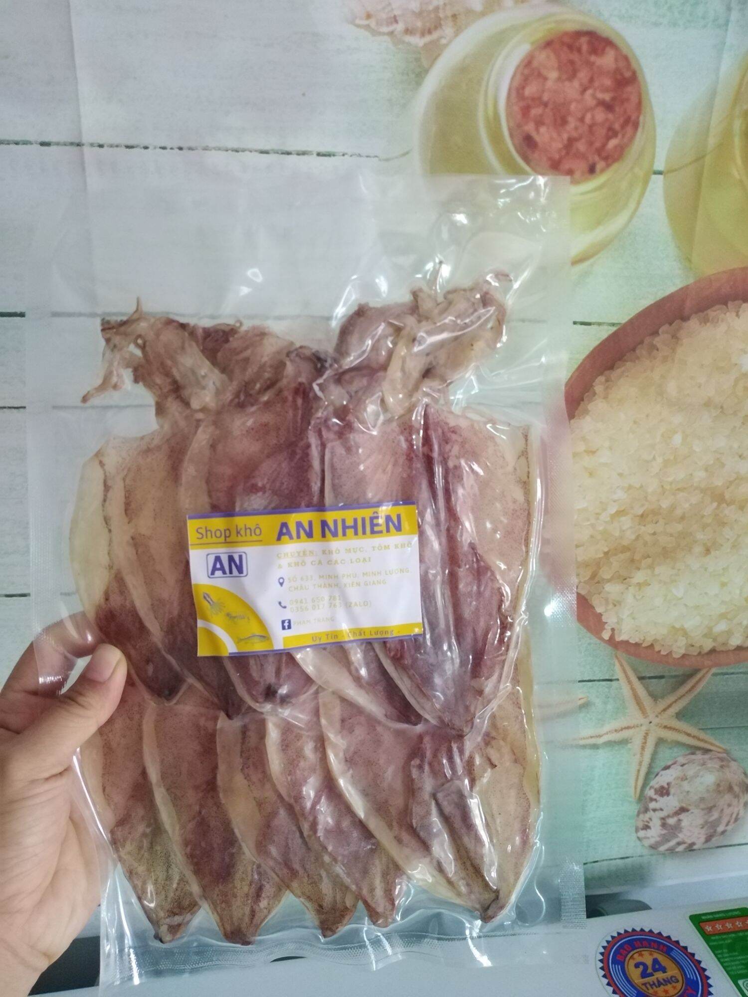 Khô mực 15-20con/ 200g