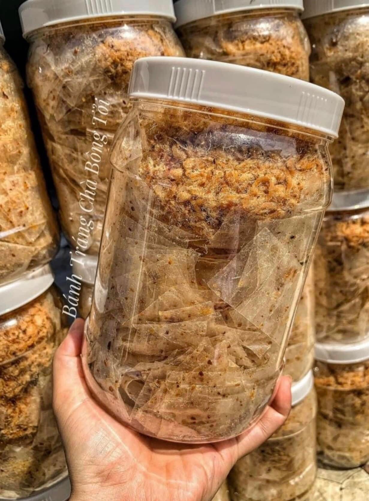 Bánh tráng chà bông tỏi 250gr