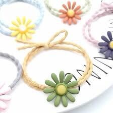 Lẻ - Dây cột tóc Hàn Quốc nhiều mẫu dễ thương