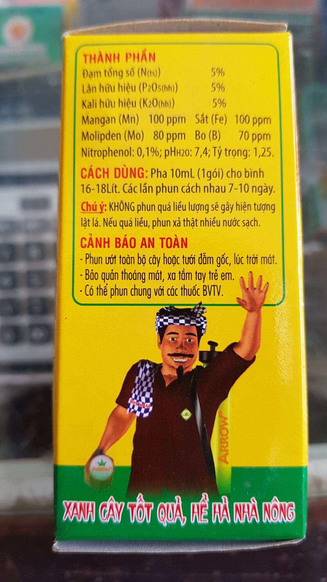Combo 2 gói PHÂN BÓN SIÊU RA HOA, ĐẬU TRÁI