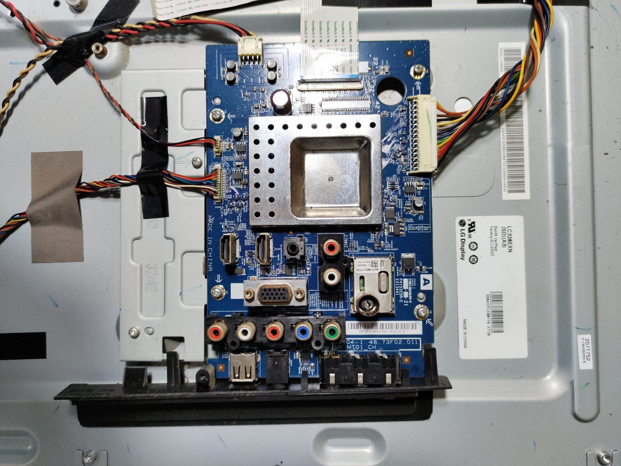 Bo mạch , loa , cáp tivi Sony KLV 32EX310