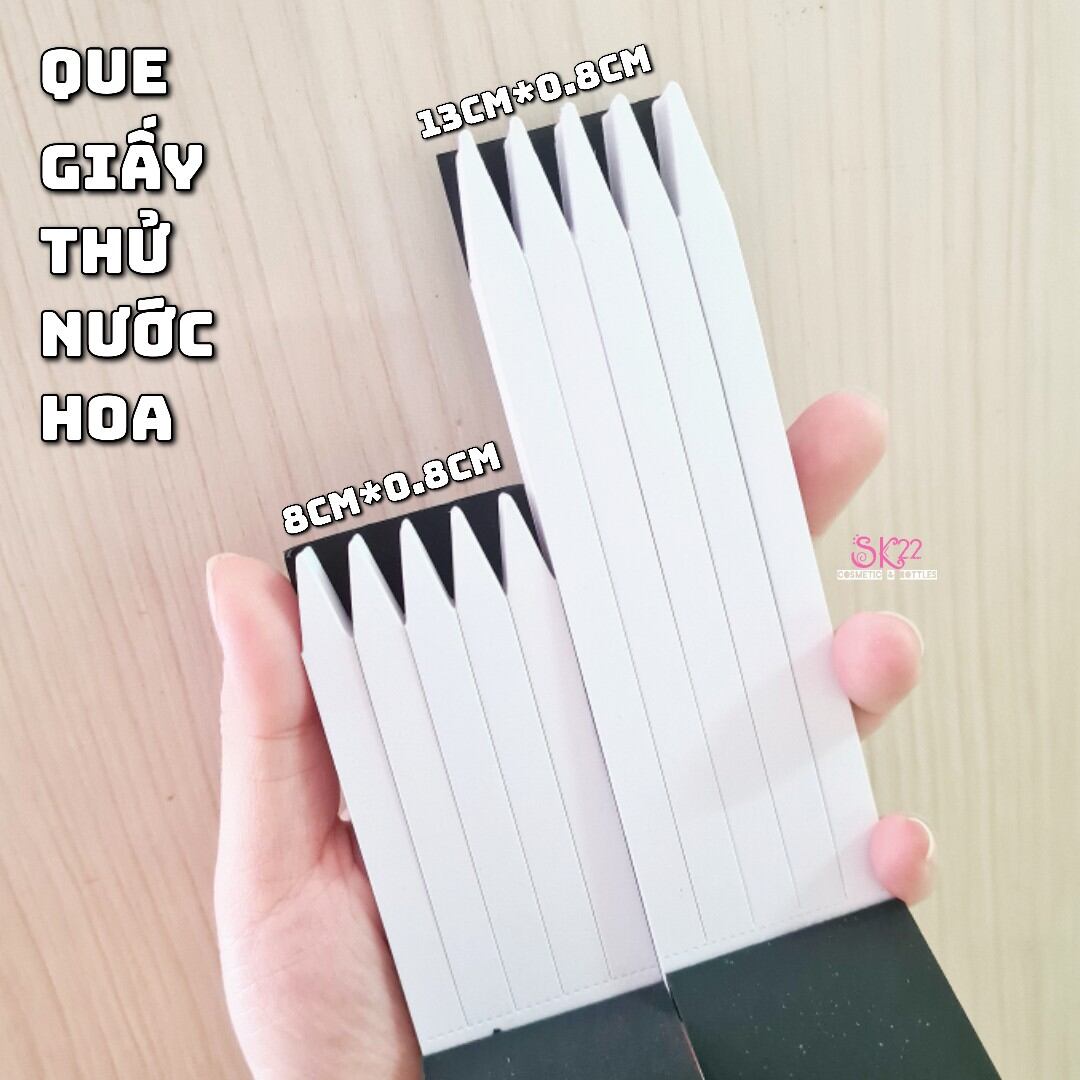 Set 100 que thử nước hoa/ que giấy thử nước hoa