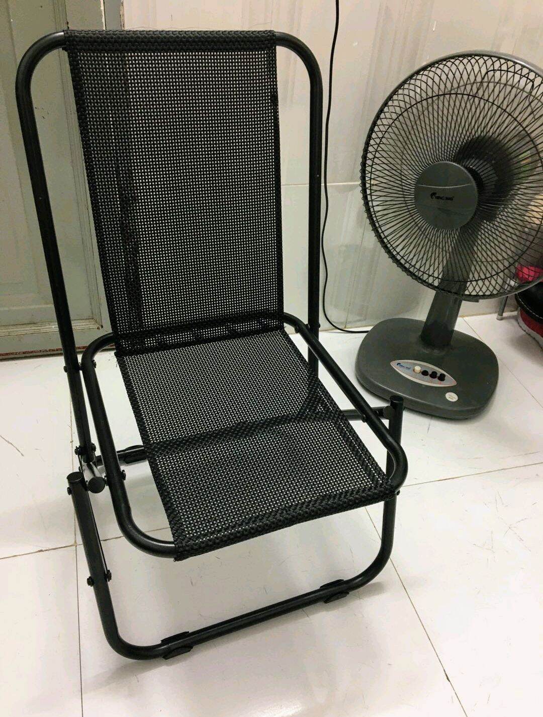 Ghế xếp lò xo cao 70cm ( Khung Thép )