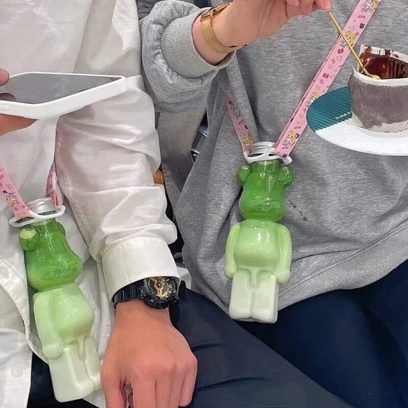 Chai Nhựa Gấu Teddy 700ml
