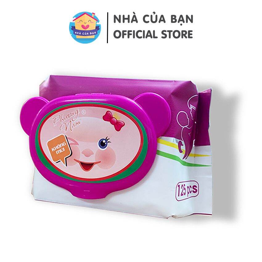 Khăn giấy ướt cao cấp BiBi Care Phương Nam 125 tờ