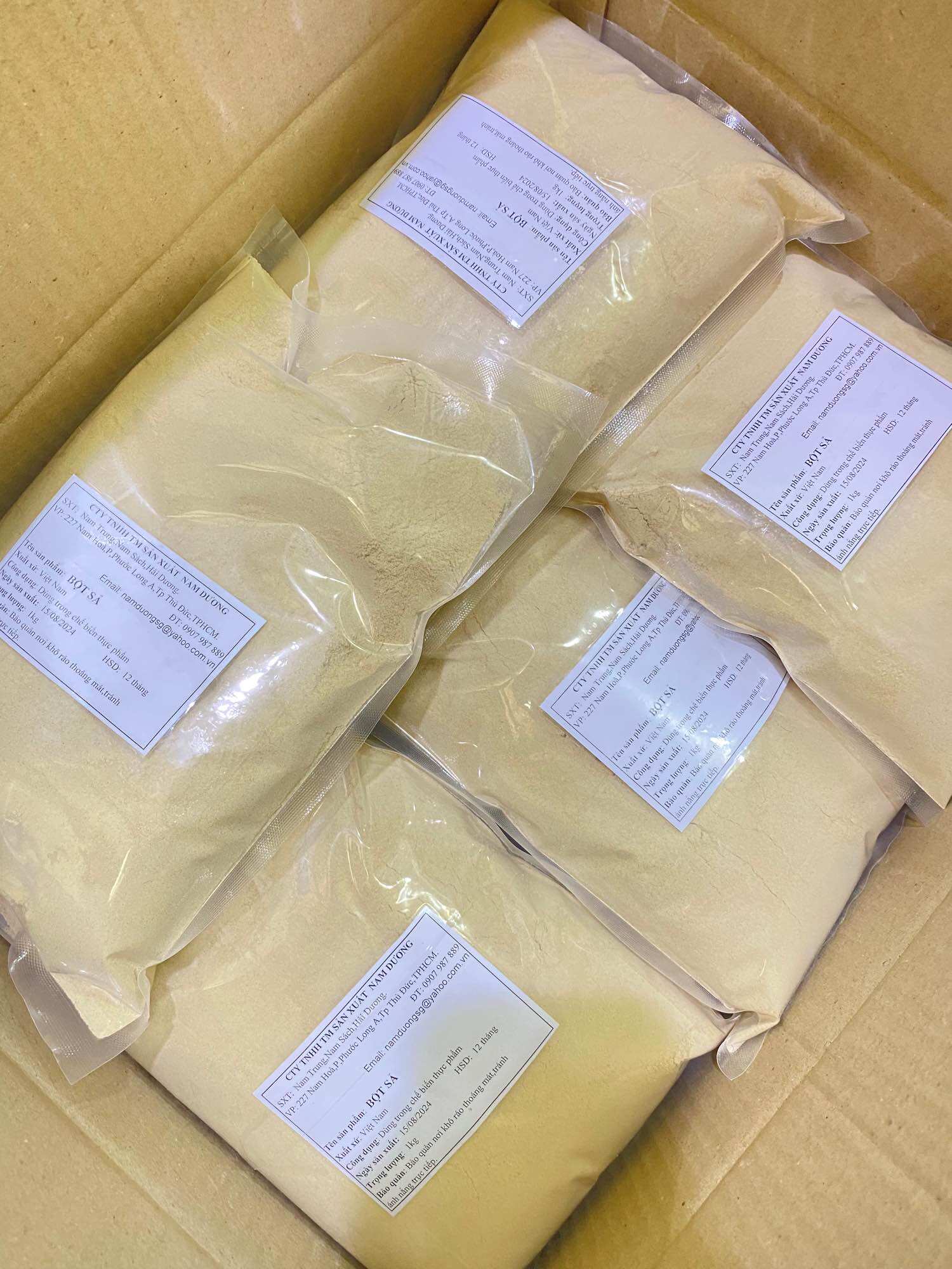 500gr Bột Sả nguyên chất 100%