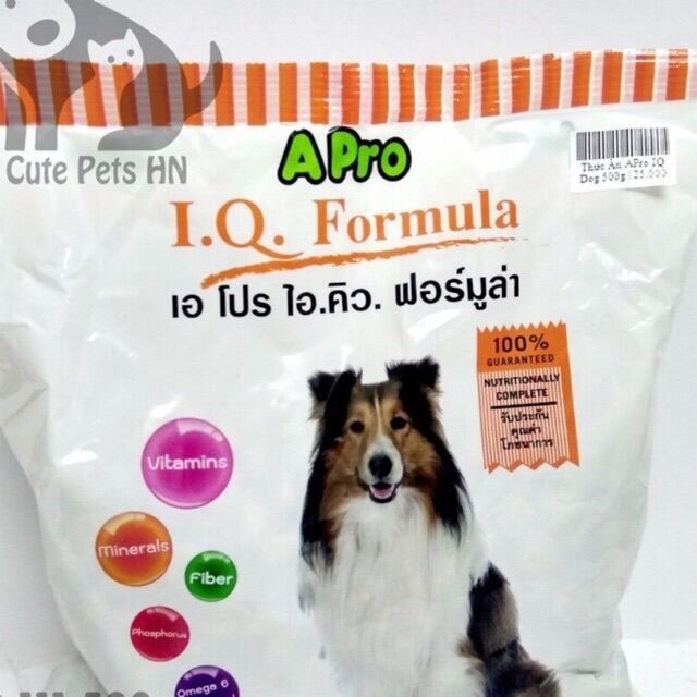 Hạt Khô cho chó APro IQ Formula 500gr
