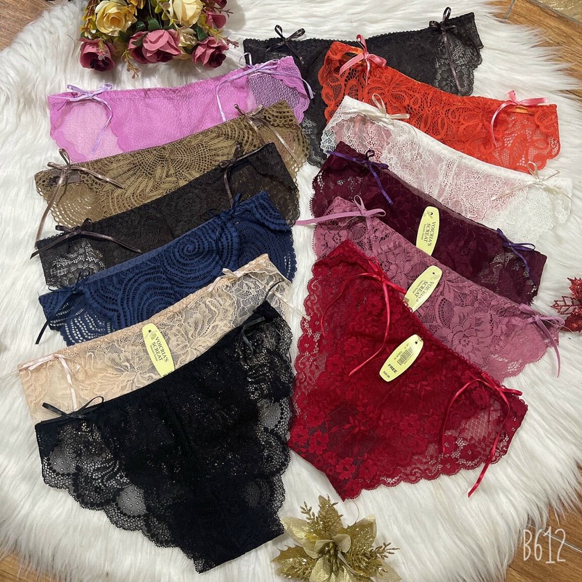 Set 10 quần ren nơ sexy