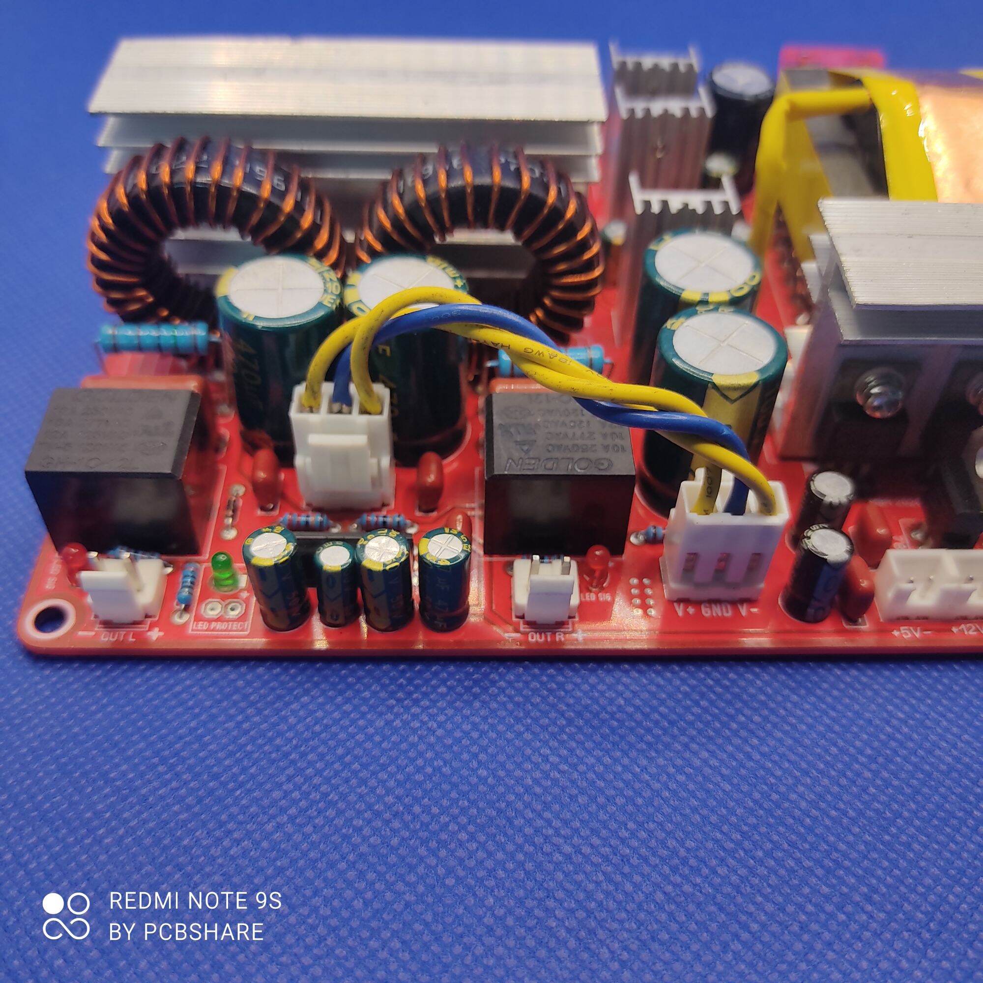 Class D liền nguồn 2 kênh (Hệ 12V, 24V)