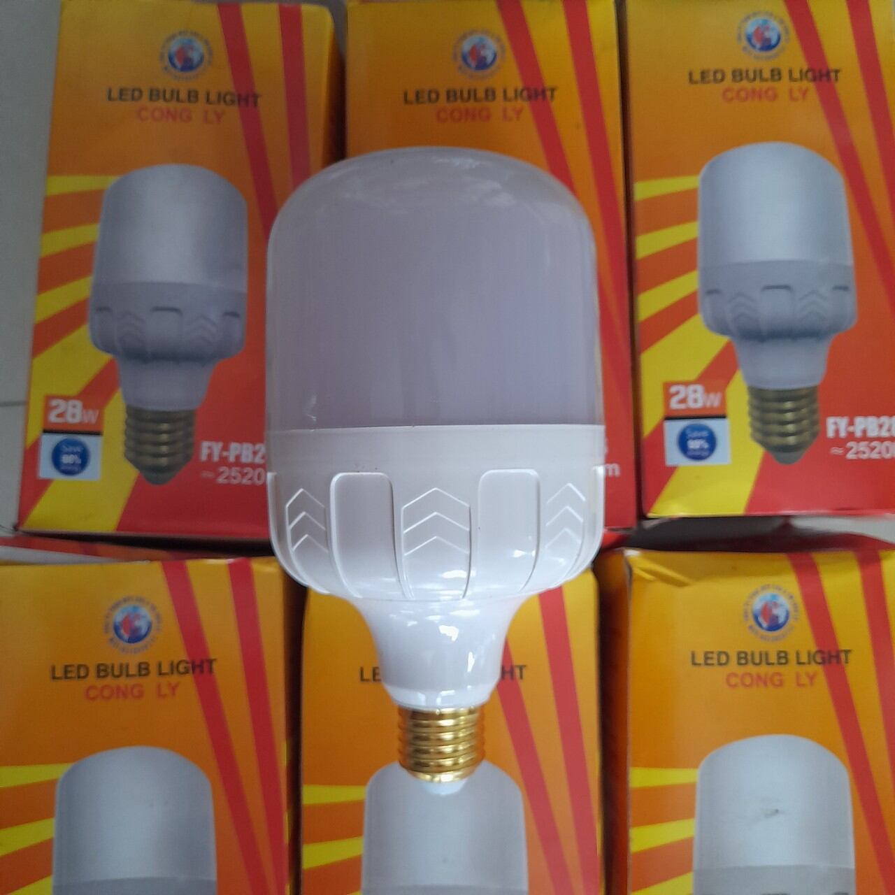 Bóng Đèn Led BULD trụ tròn 30w ánh sáng trắng