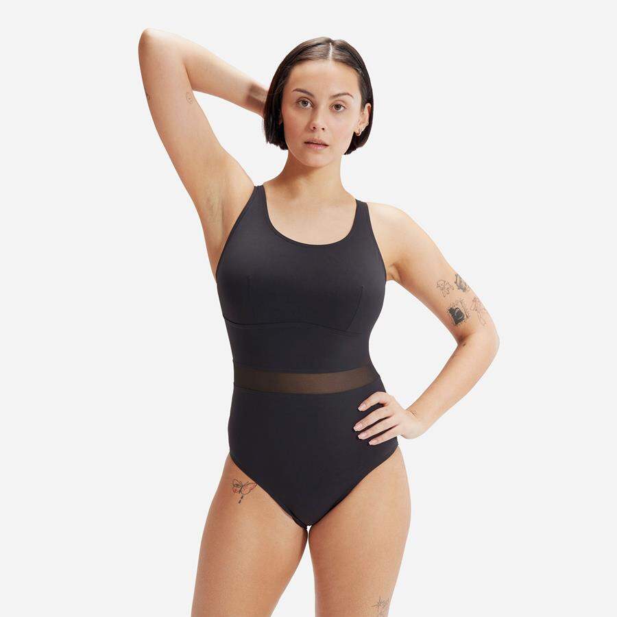 Speedo đồ bơi một mảnh nữ spdscu luniaglow 8-00334514464
