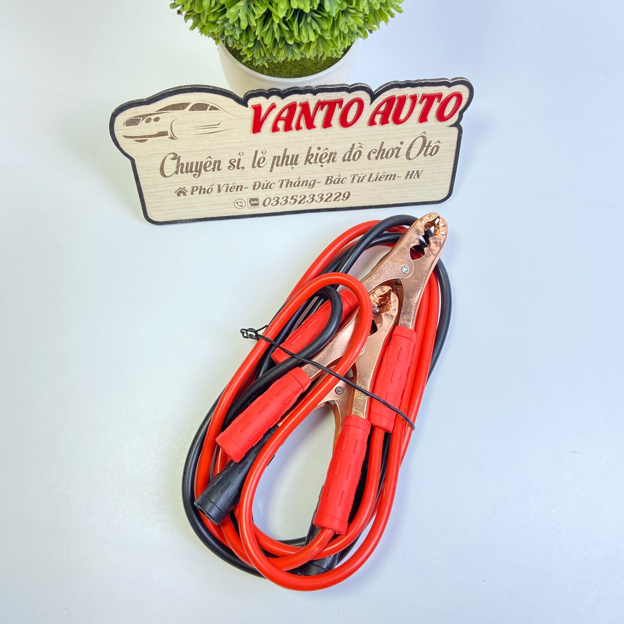 Bộ 2 Dây Câu Bình Ắc Quy Ô Tô 500AMP
