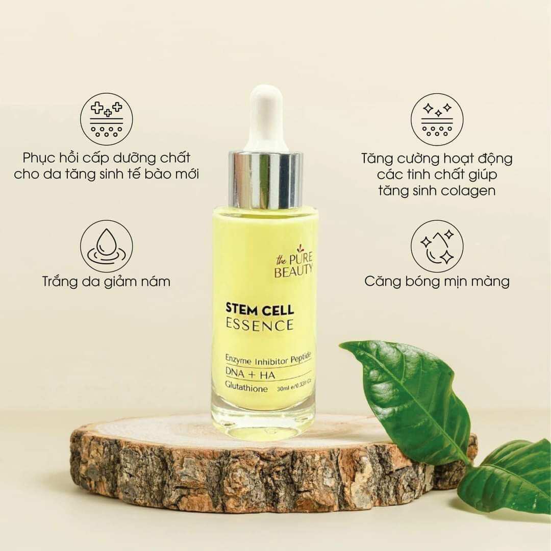 Tinh chất tế bào gốc stem cell essence giảm thâm nám, dưỡng trắng phục hồi 30ml