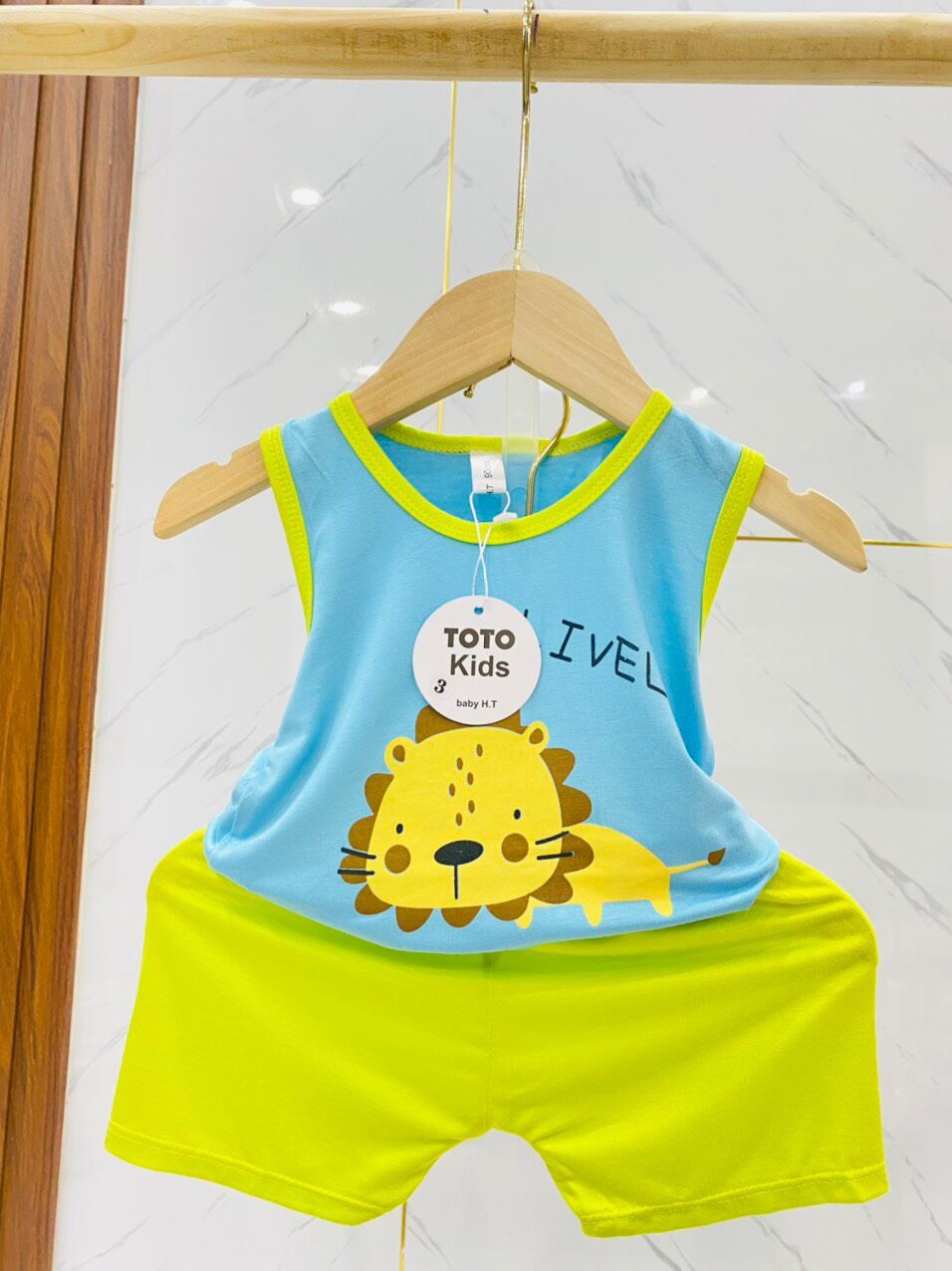 Đồ bộ sát nách bé trai bé gái từ 8-19kg