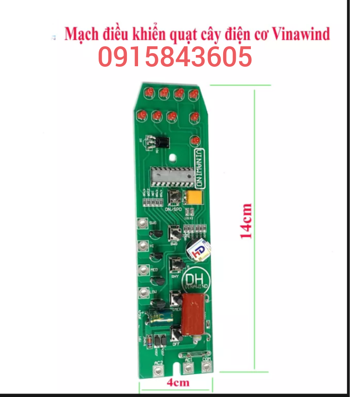 Bo mạch quạt cây Vinawind.