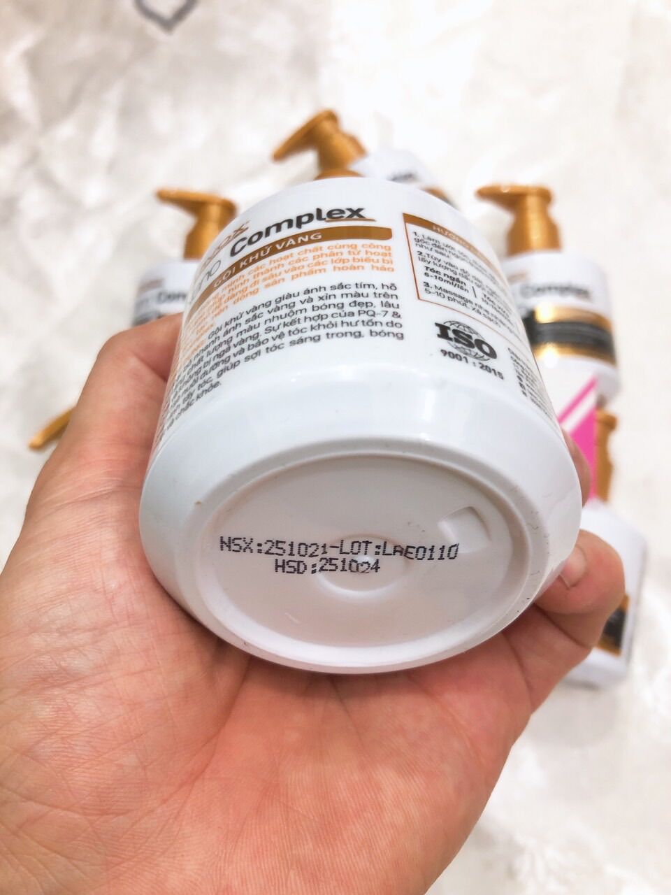 Dầu gội khử vàng Lavox Nano Complex 200ml