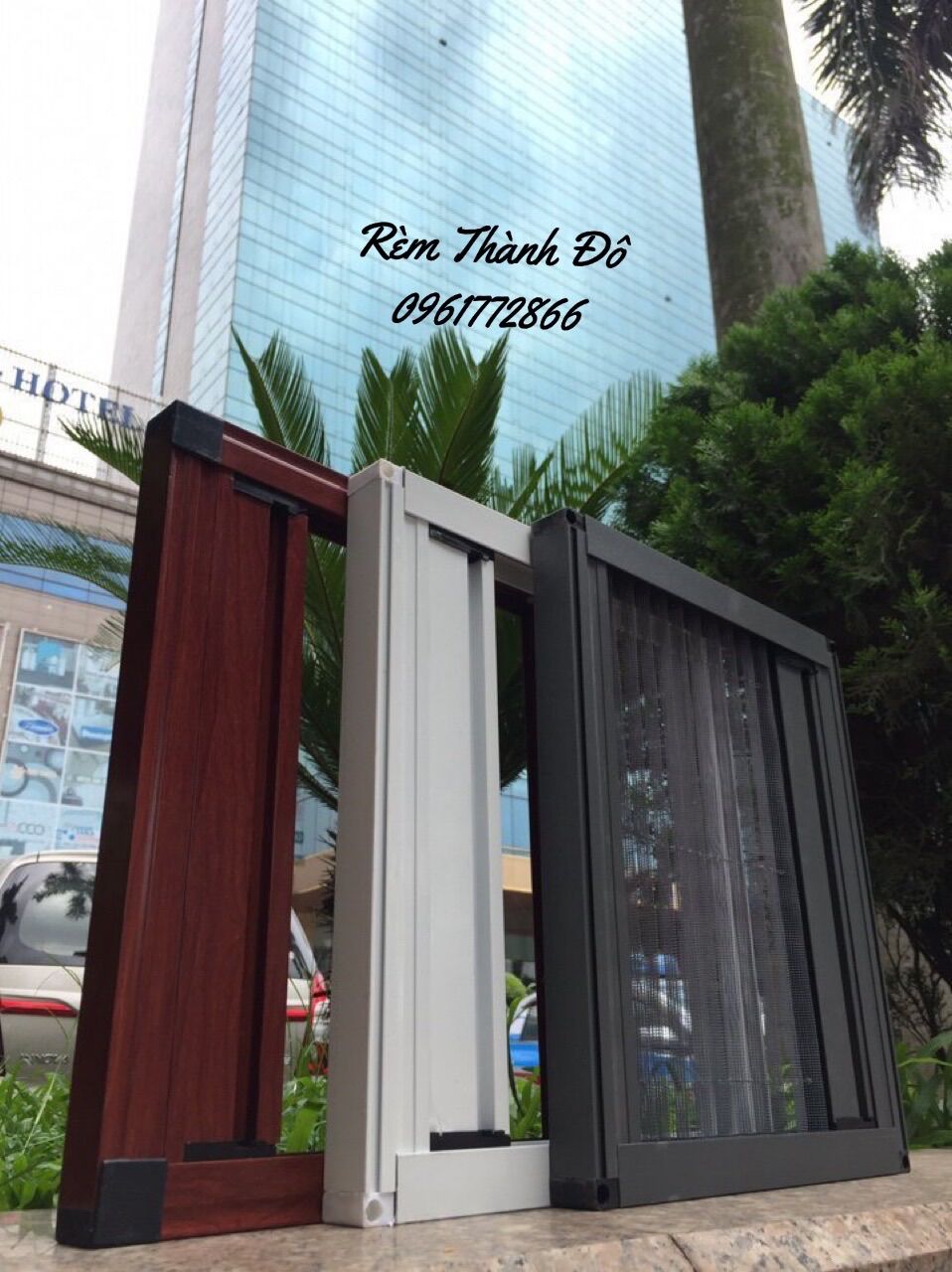 Cửa lưới chống muỗi dạng xếp