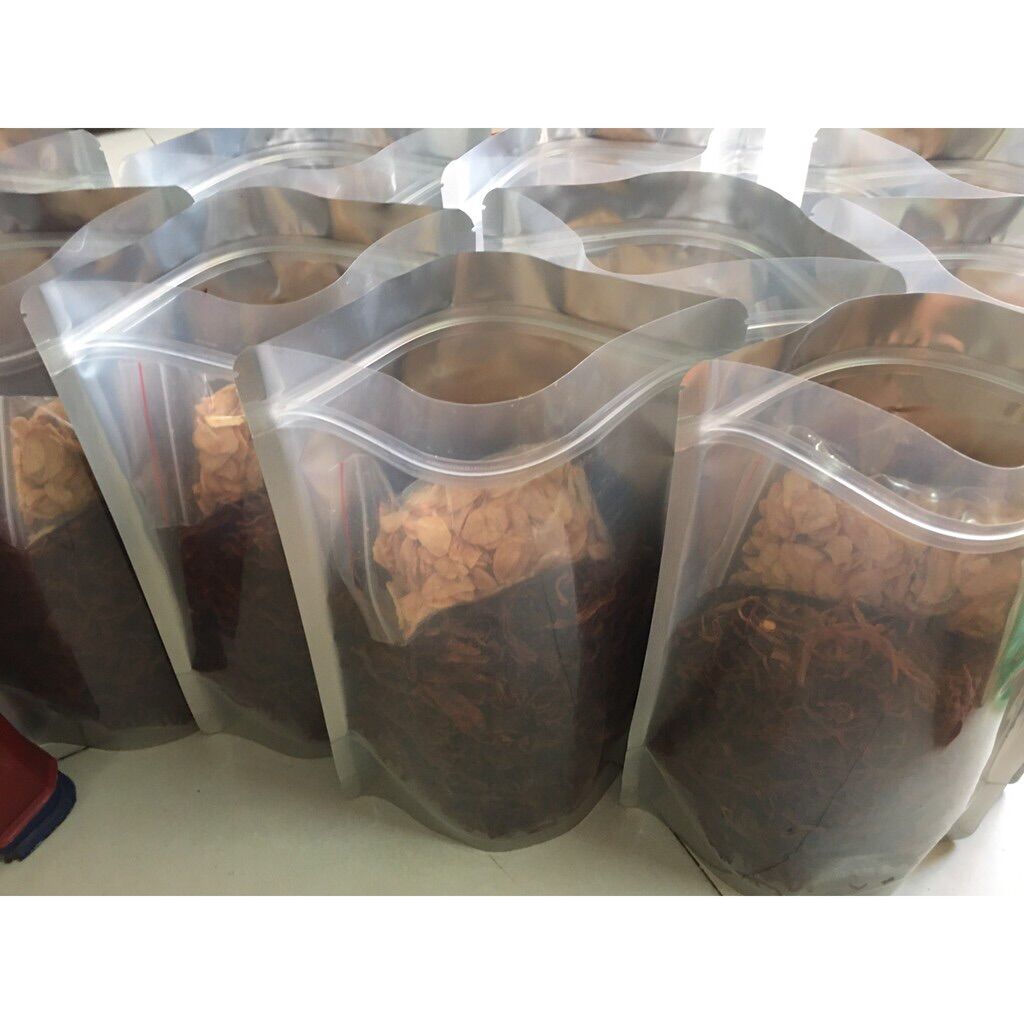 Heo Khô Cháy Tỏi túi 500g