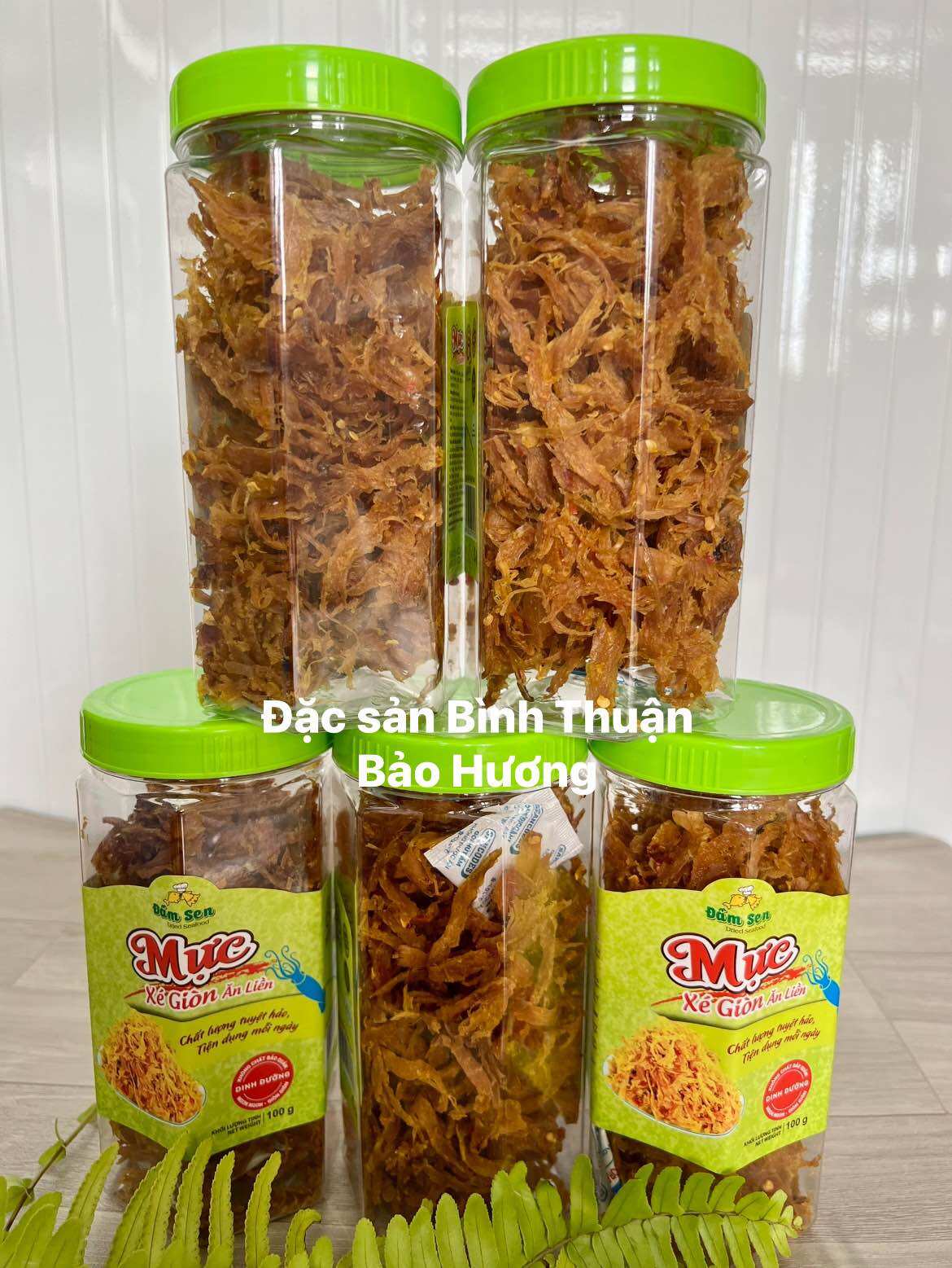 MỰC XÉ GIÒN, ĂN LIỀN - ĐẦM SEN. ĂN VẶT NGON