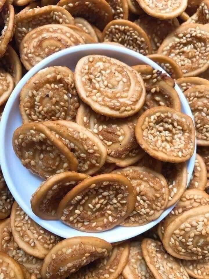 Bánh tai heo mè nước cốt dừa  500g