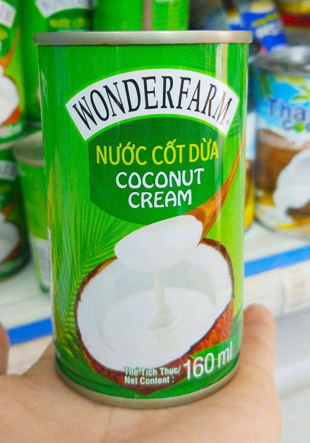 Nước cốt dừa Wonderfarm - Lọ 160ml