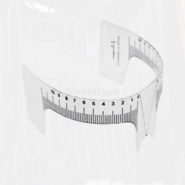 Thước chữ M đo vẽ chân mày chuẩn