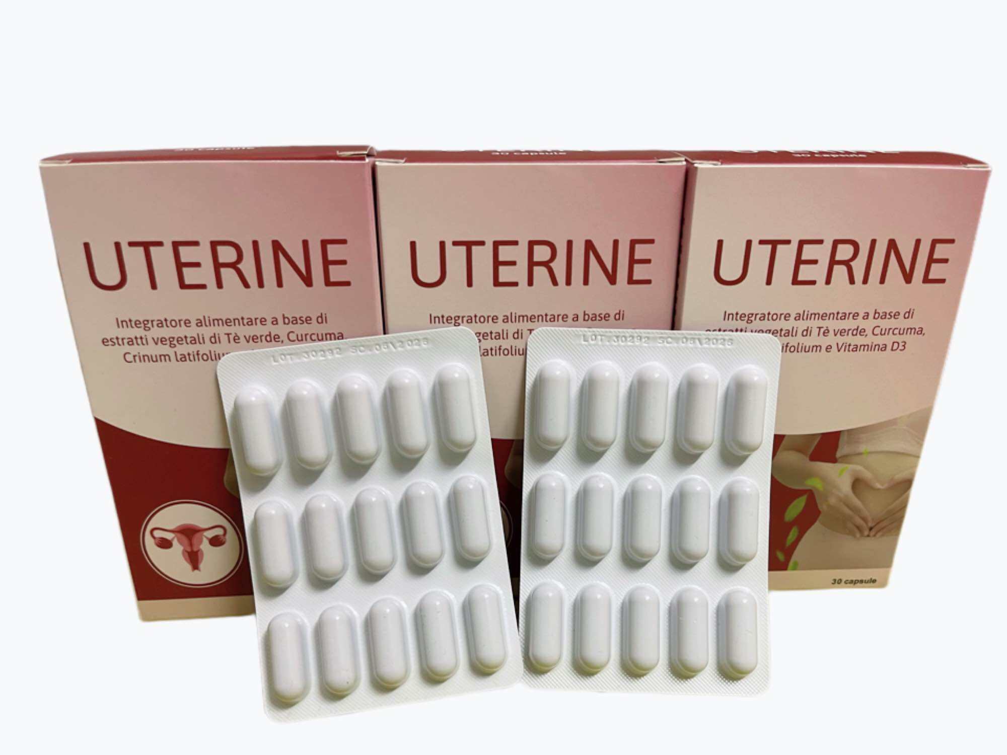 Uterine Viên uống hỗ trợ sự phát triển của u xơ tử cung
