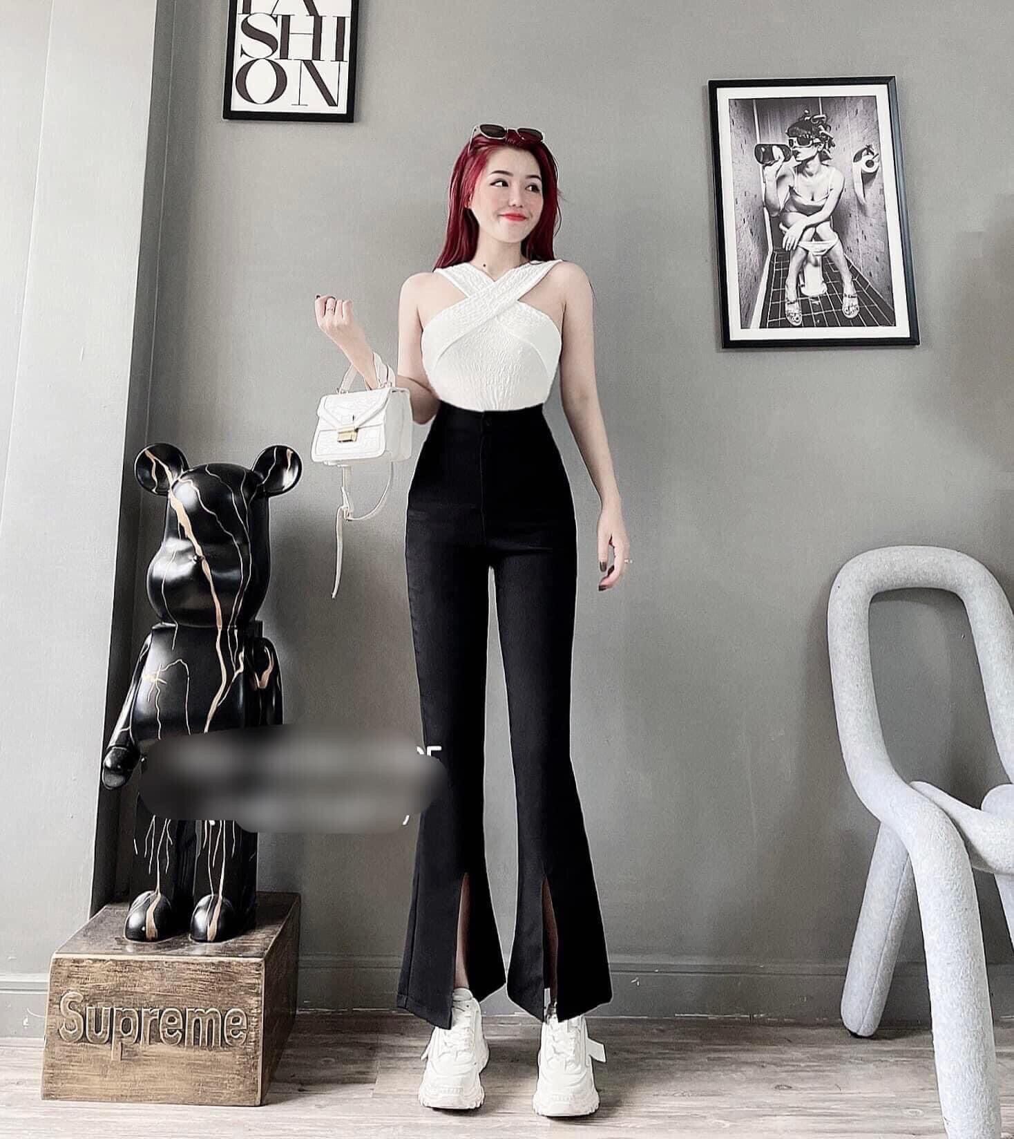 Quần Tây ống loe hàng đẹp
