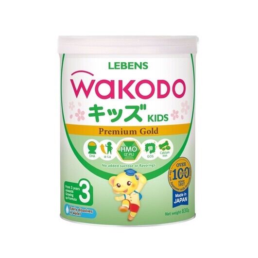 Sữa bột lebens wakodo gungun số 3 830g