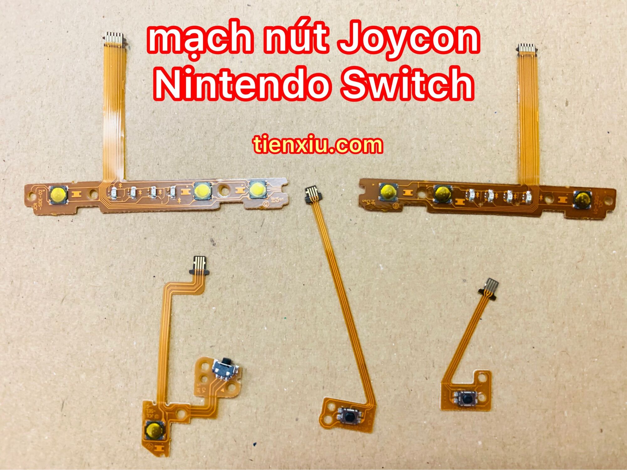 Mạch tay Joycon Nintendo Switch SL SR ZL ZR L , củ Analog Joycon ,thanh trượt tay joycon thay thế tay cầm Joycon nintendo switch