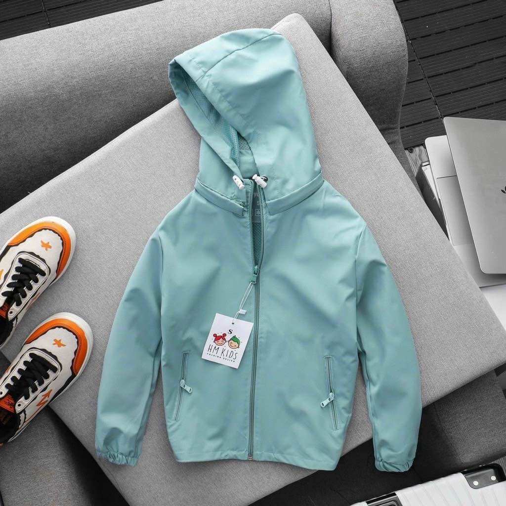 Áo Khoác Gió Trẻ Em Unisex Nam Nữ