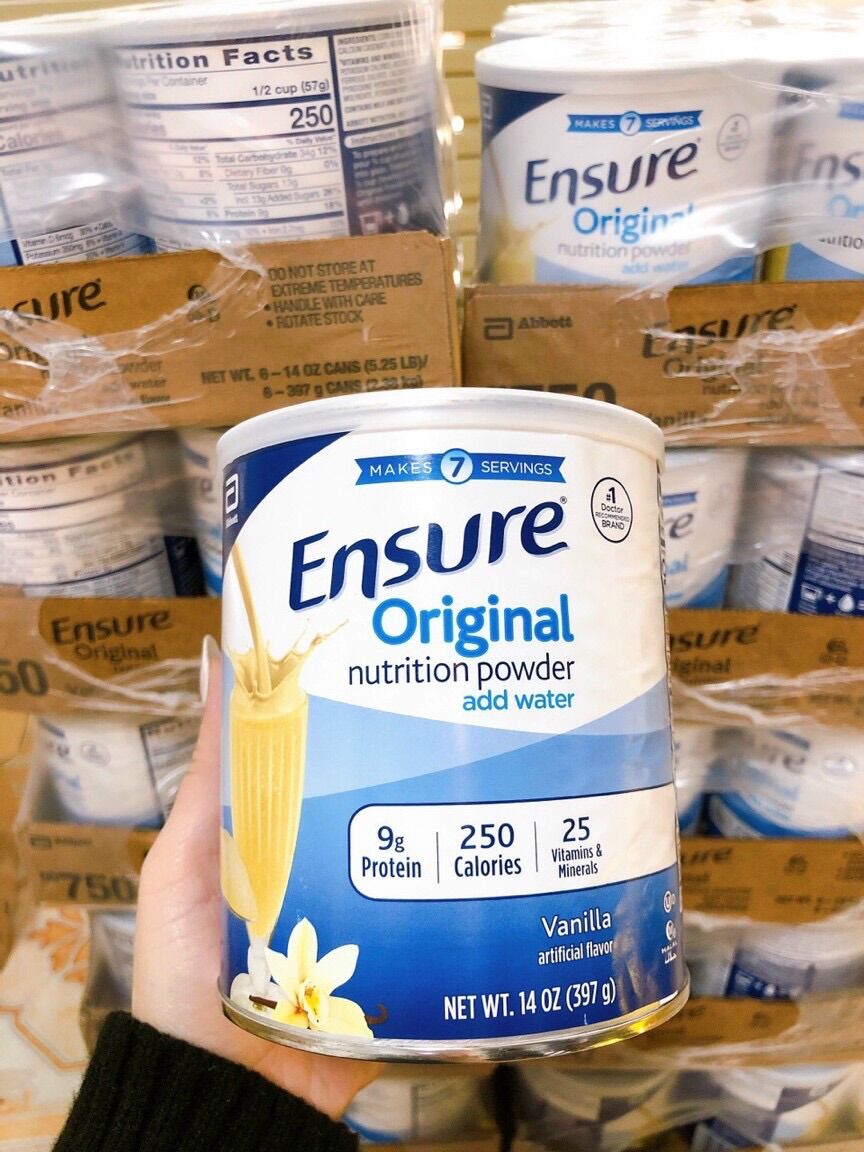 SỮA ENSURE ORIGINAL 397G CỦA MỸ