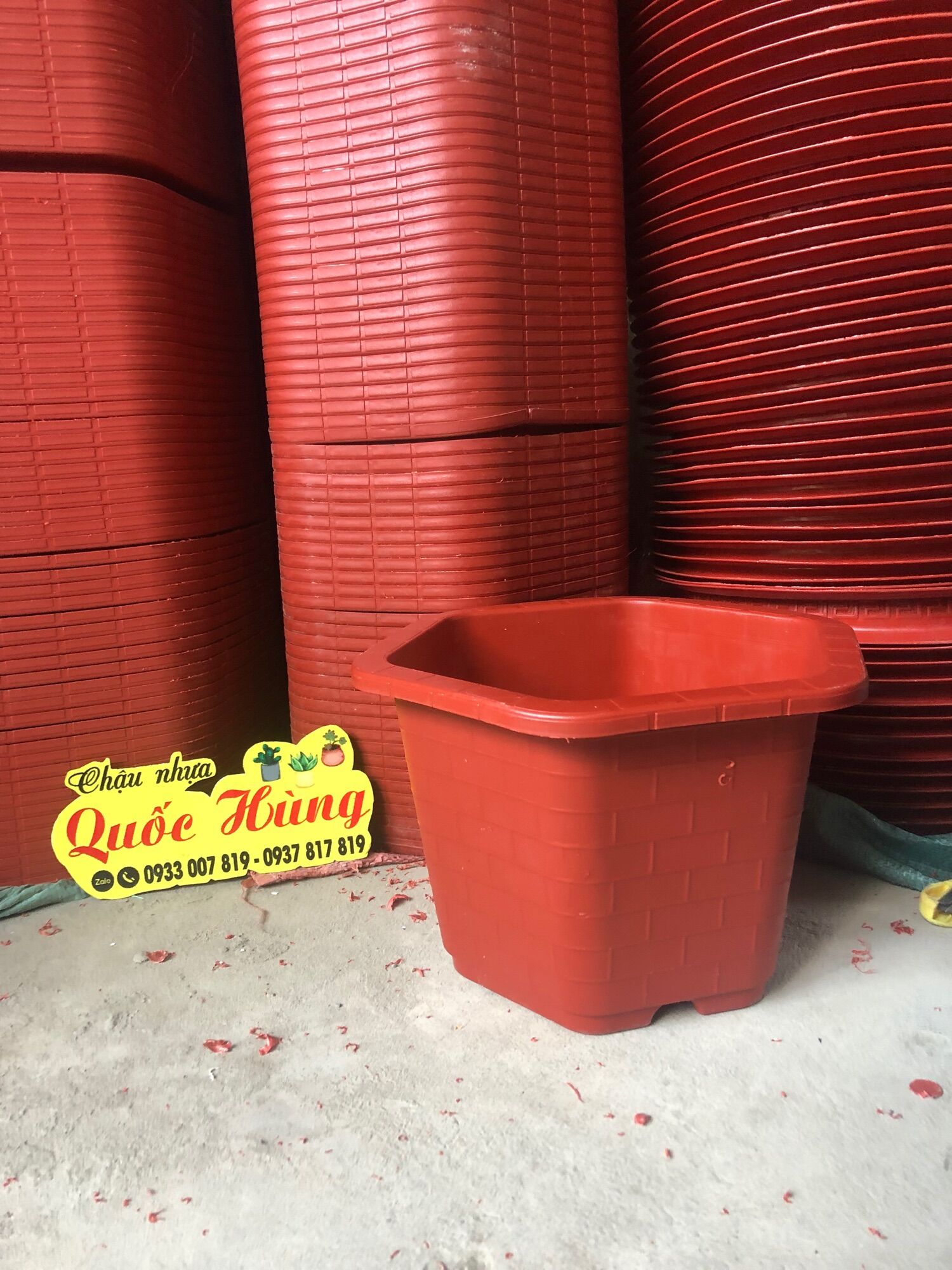 combo 3 chậu nhựa trồng cây FA520