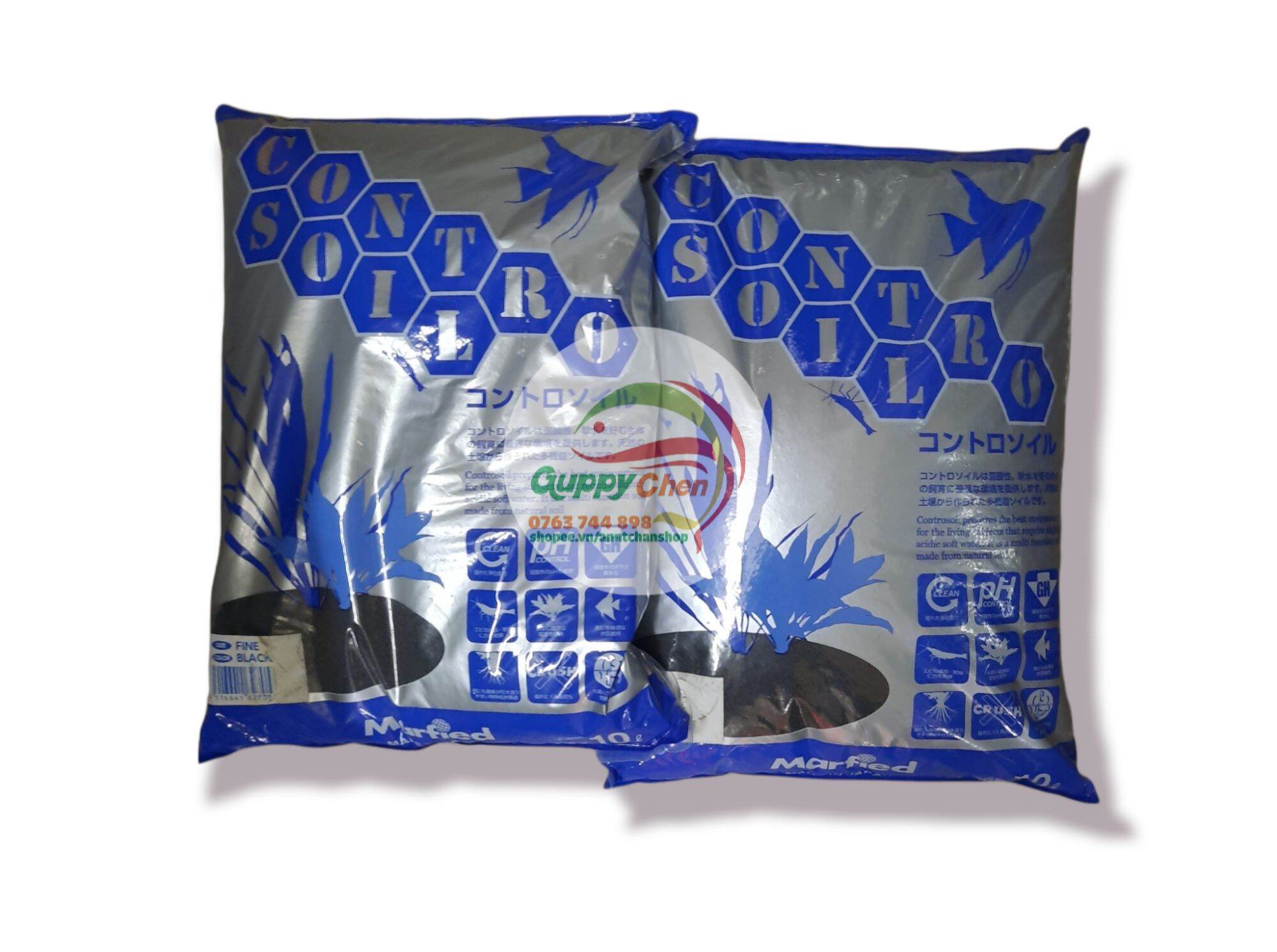 Phân Nền Control Soil Nhật Bản - Phân nền thuỷ sinh - phụ kiện thủy sinh cá tép cảnh