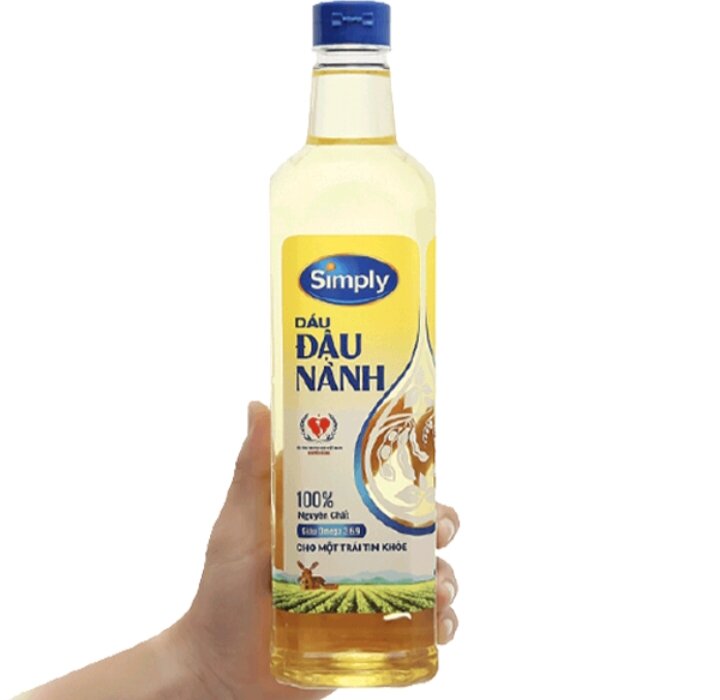 Dầu  Ăn Simply Đậu Nành 1 lít