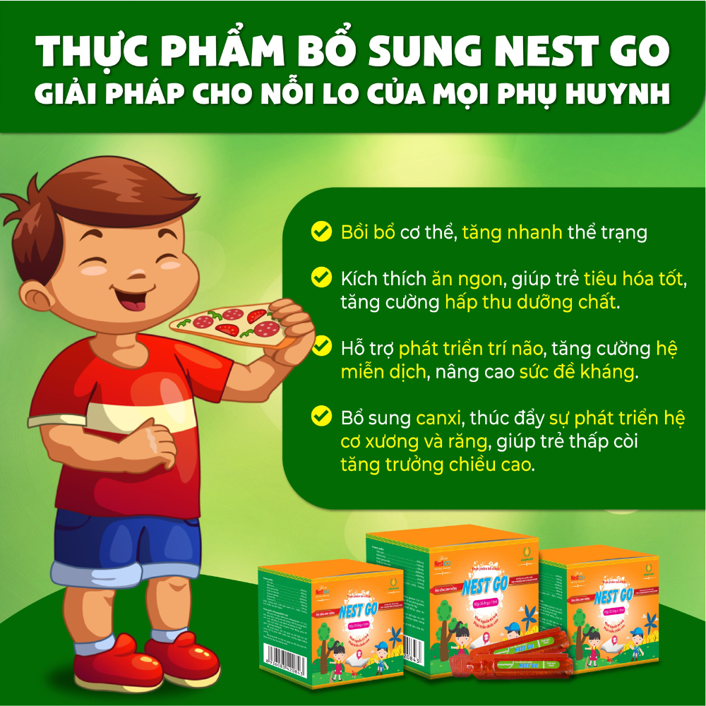 Ống Uống Dinh Dưỡng Nest Go 