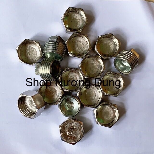 Nút nắp bịt ống nước inox phi 21