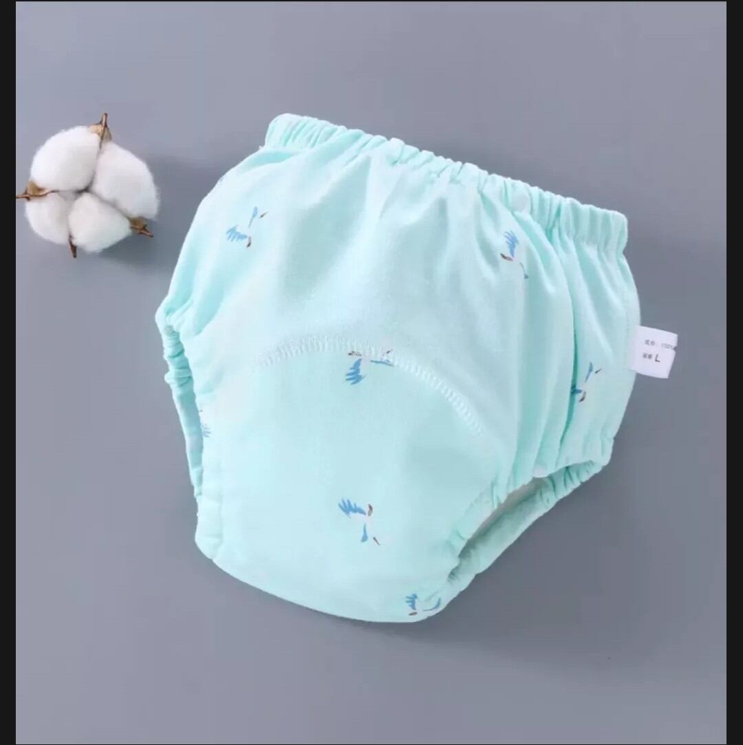 Quần bỏ bỉm vải babykids 6 lớp chống hăm tã cho bé...