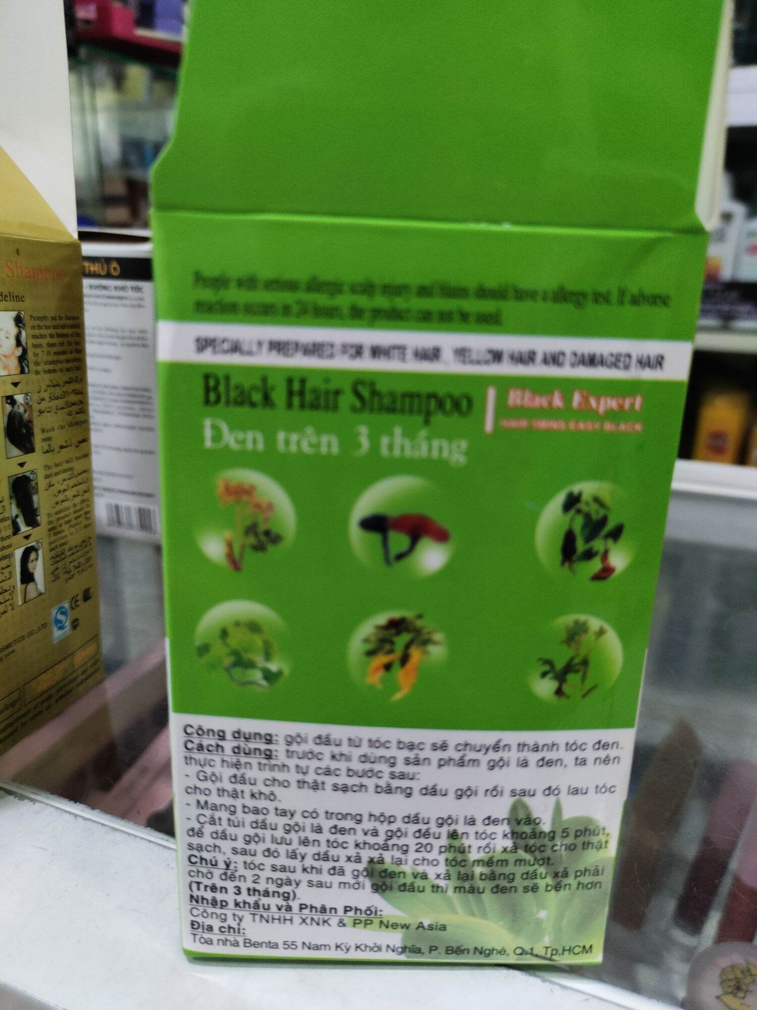 gội đen Ylofang hộp 10 gói