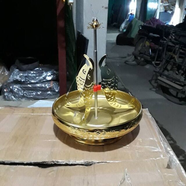 Khay cắm nhang vòng - khay đốt nhang vòng hình cá