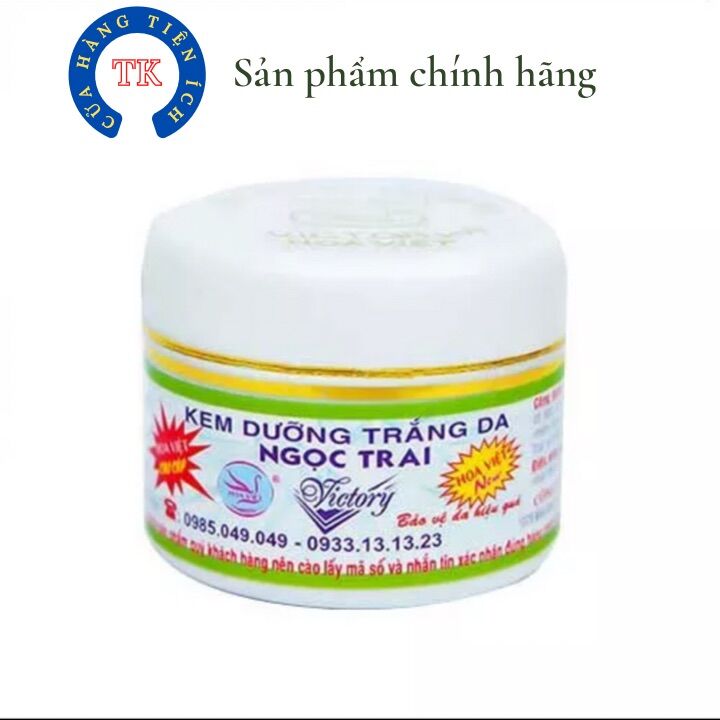 Kem Hoa việt ngọc trai Victory dưỡng trắng da 10g
