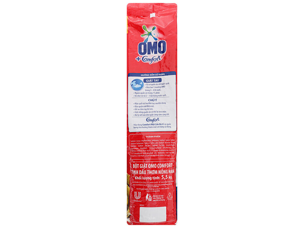 Bột Giặt OMO Comfort 5,1kg