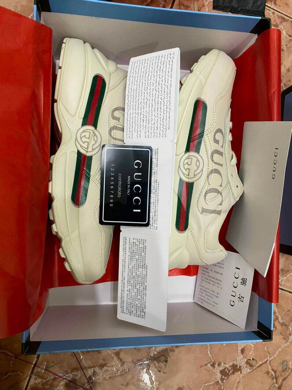 Giày Sneaker GUCCl Rhyton Nam nữ