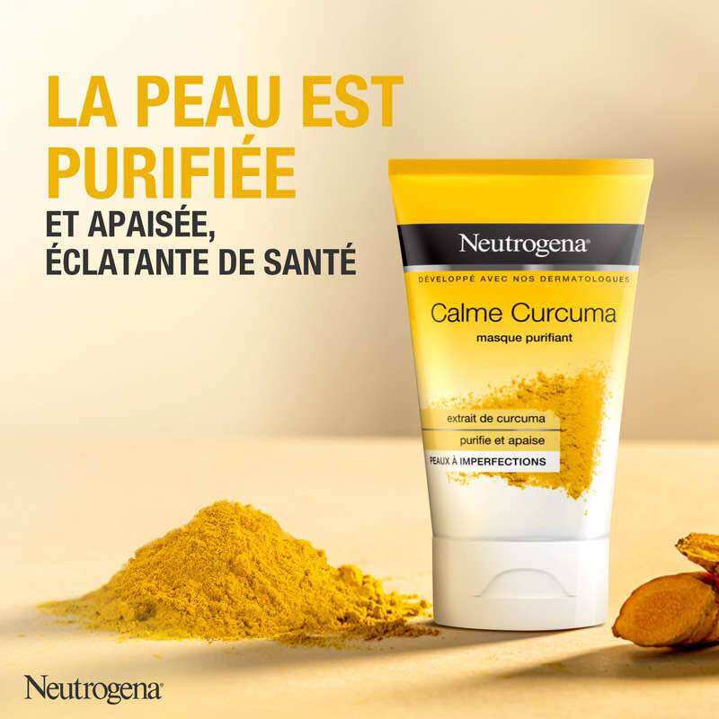 Mặt nạ nghệ Neutrogena Calme Curcuma thải độc, làm dịu, làm sáng da, giảm mụn 50ml